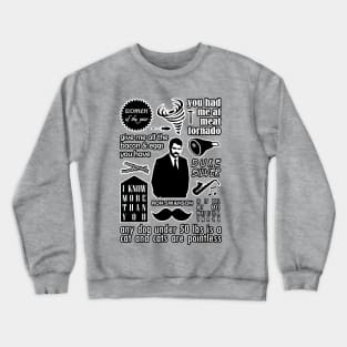 Swanson Quotes Crewneck Sweatshirt